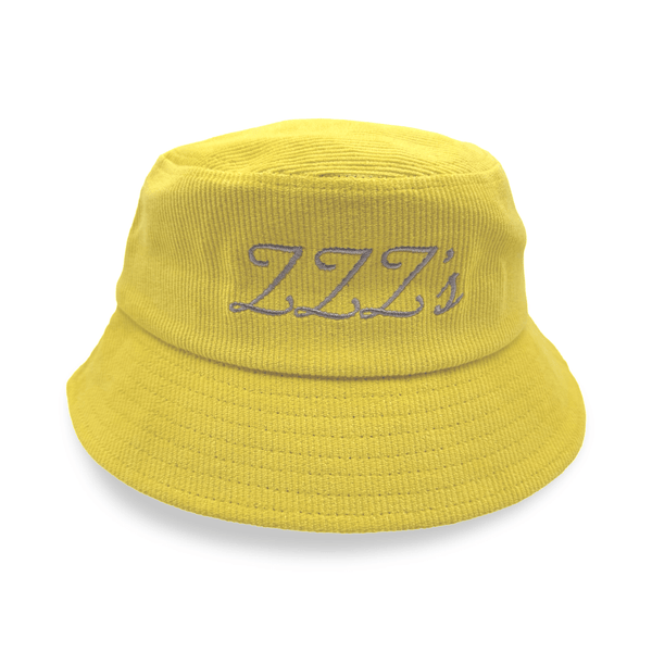 ZZZ's Corduroy Bucket Hat - Yellow - ZZZ's Collective