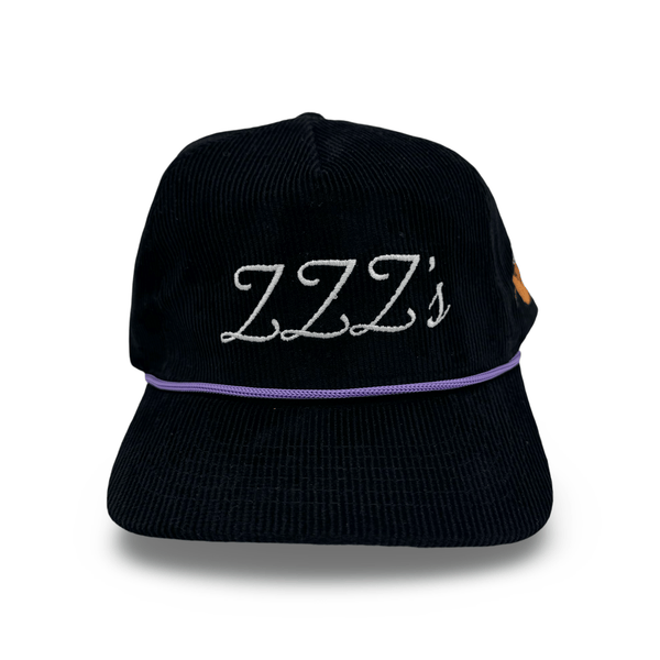 ZZZ's Corduroy Hat - Black - ZZZ's Collective