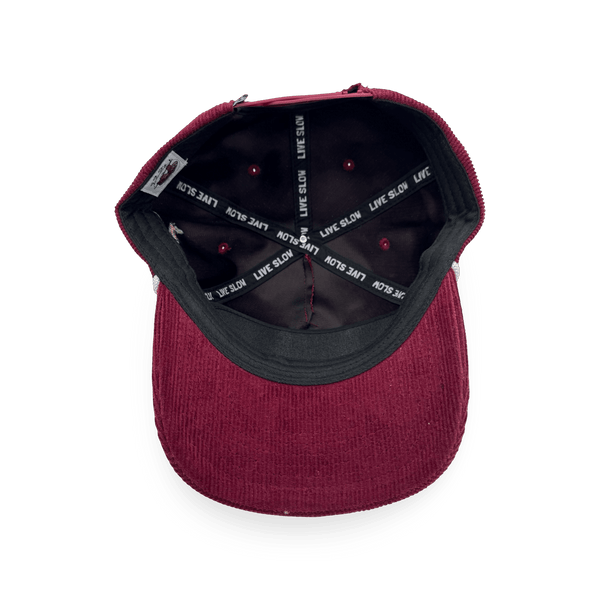 ZZZ's Corduroy Hat - Burgundy - ZZZ's Collective