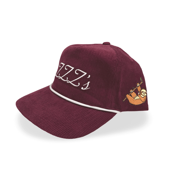ZZZ's Corduroy Hat - Burgundy - ZZZ's Collective