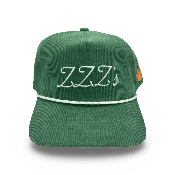 ZZZ's Corduroy Hat - Green - ZZZ's Collective