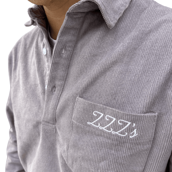 ZZZ's Corduroy Polo Long - Sleeve Shirt - ZZZ's Collective