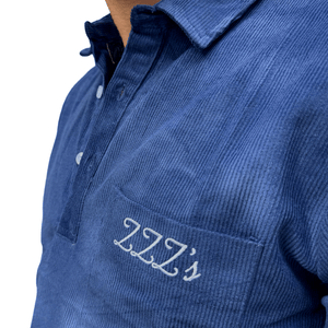 ZZZ's Corduroy Polo Long - Sleeve Shirt - ZZZ's Collective