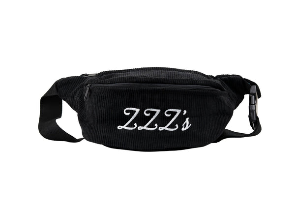 ZZZ's Corduroy Waist Bags - Black - ZZZ's Collective