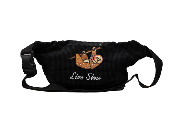 ZZZ's Corduroy Waist Bags - Black - ZZZ's Collective