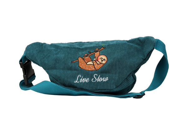 ZZZ's Corduroy Waist Bags - Turquoise - ZZZ's Collective