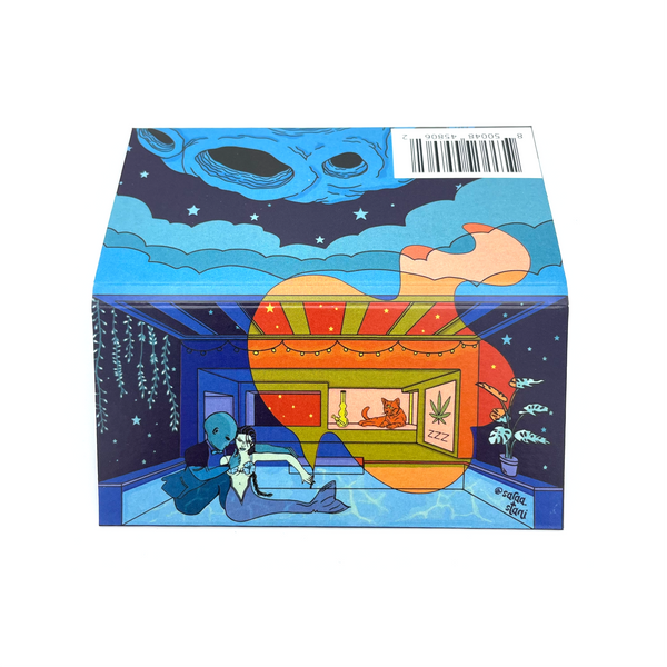 Rolling Booklet - "Interstellar Bathtime" by Sara Shahrestani